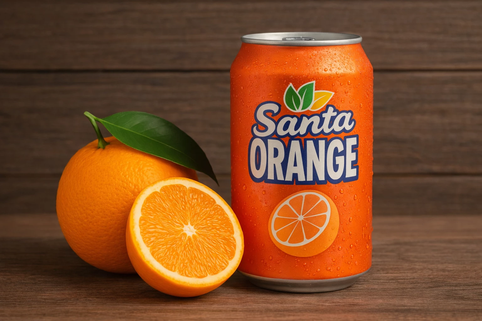 Refresco Santa Orange